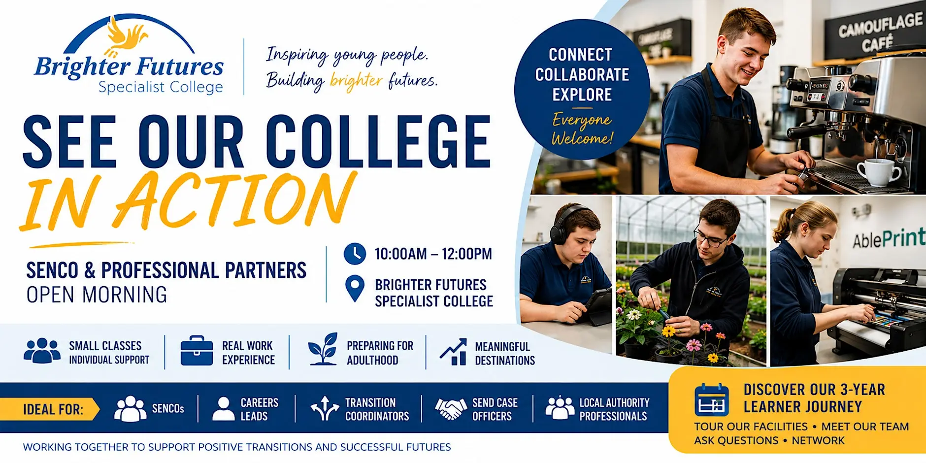 Open Morning in Brighter Futures College
